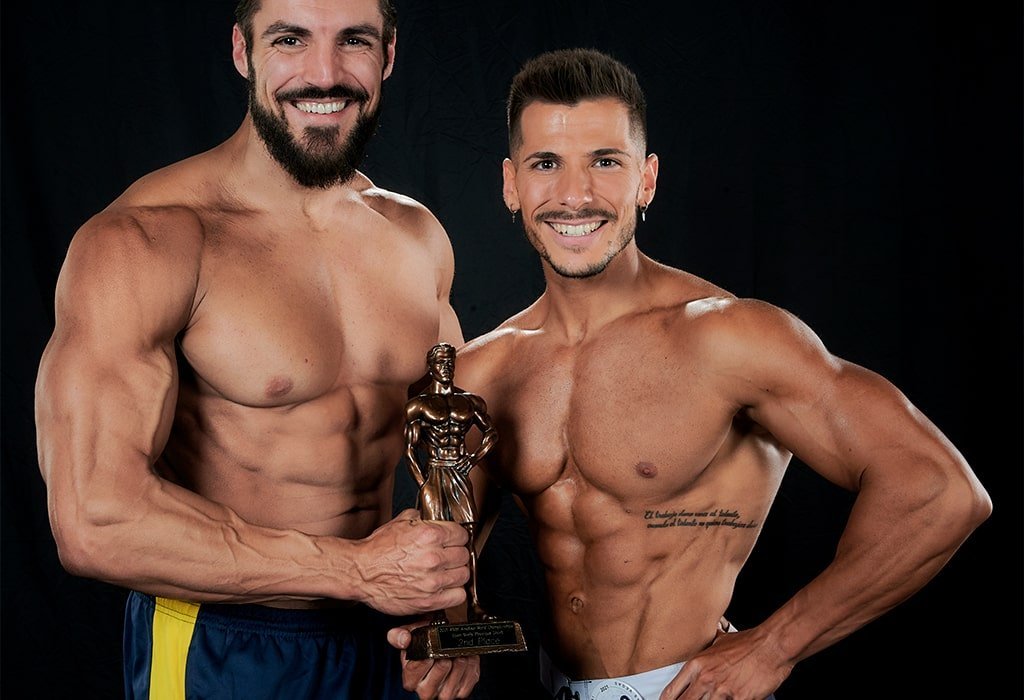 Roberto-Amorosi-y-Patxi-Fitness-en-Campeonato-Mundial-Las-Vegas-2021